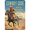 Cowboy Code - Vintage Metal Signs - 20*30cm/30*40cm - Western