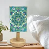 DIY Special Shaped Diamond Painting Wooden Stand LED Lamp Night Light Kit Bedside Small Desk Light Home Decoration Lamp
