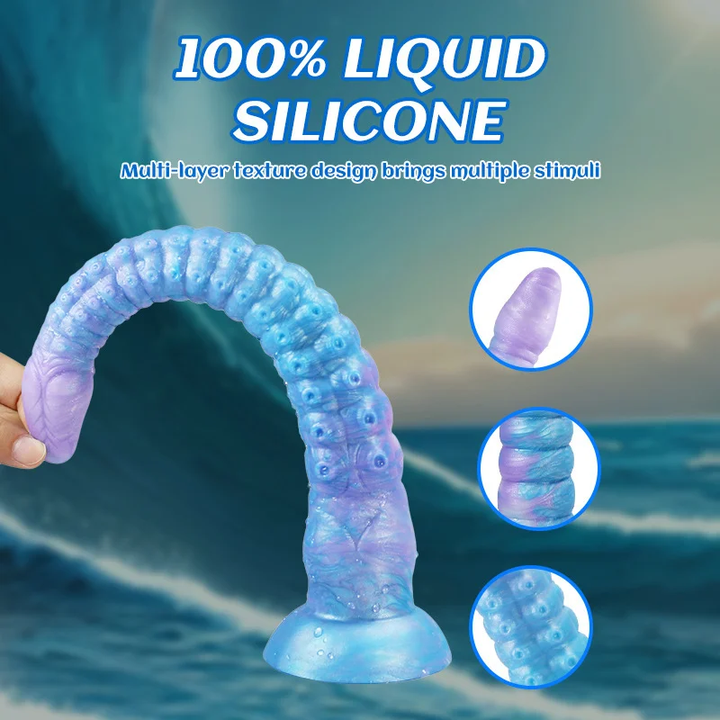Tentacle Anal Plug Products, Huge Male And Female Anal Sex Products, Perverted Ultra Long Beads