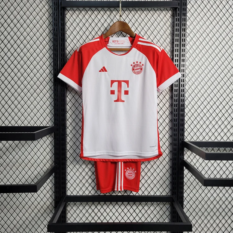Bayern Munich Home Shirt Kids & Junior Minikit 2023-2024
