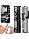 LED Tactical Flashlight with Hat Clip Super Bright Flashlight for Hiking Outdoor