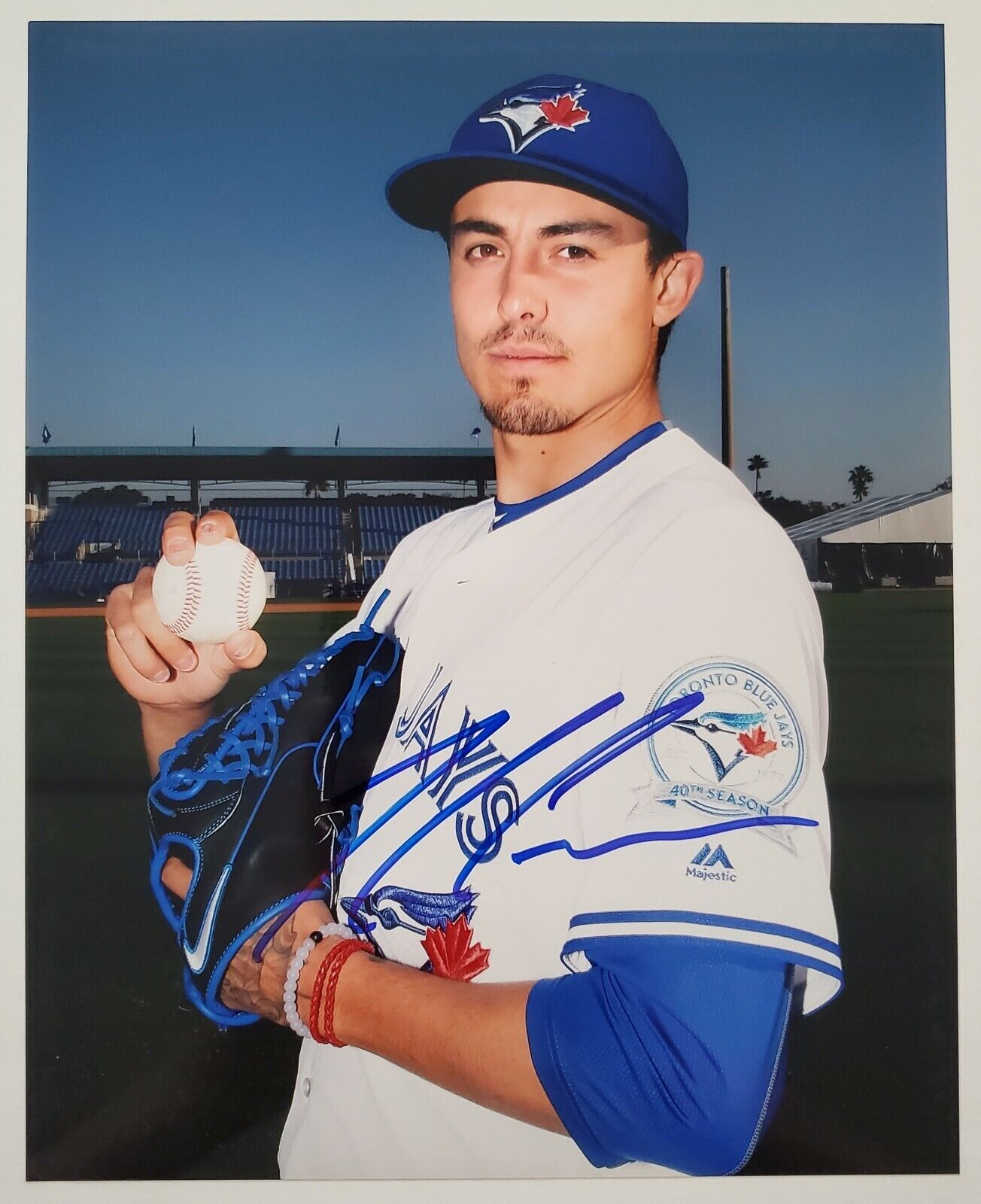 Conner Greene Signed 8x10 Photo Poster painting MLB Toronto Blue Jays Pitcher RAD