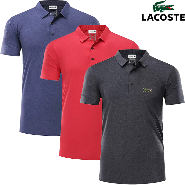 Moška srajca z ovratnikom Lacoste®, 3 kosi