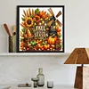 Diamond Painting-DIY Full Round Drill Fall Thanksgiving(40*40 CM)