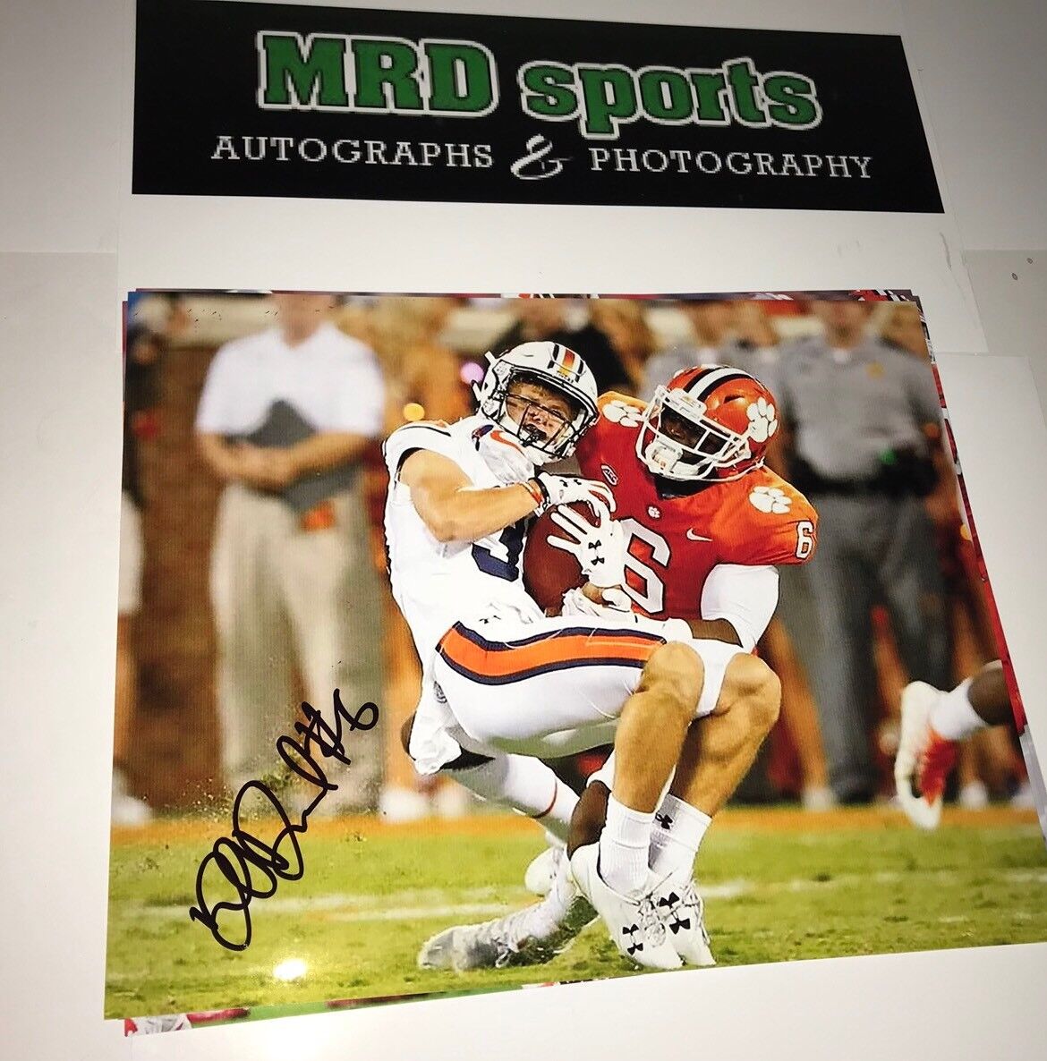 Dorian O’Daniel Clemson Tigers hand signed autographed 8x10 football Photo Poster painting D