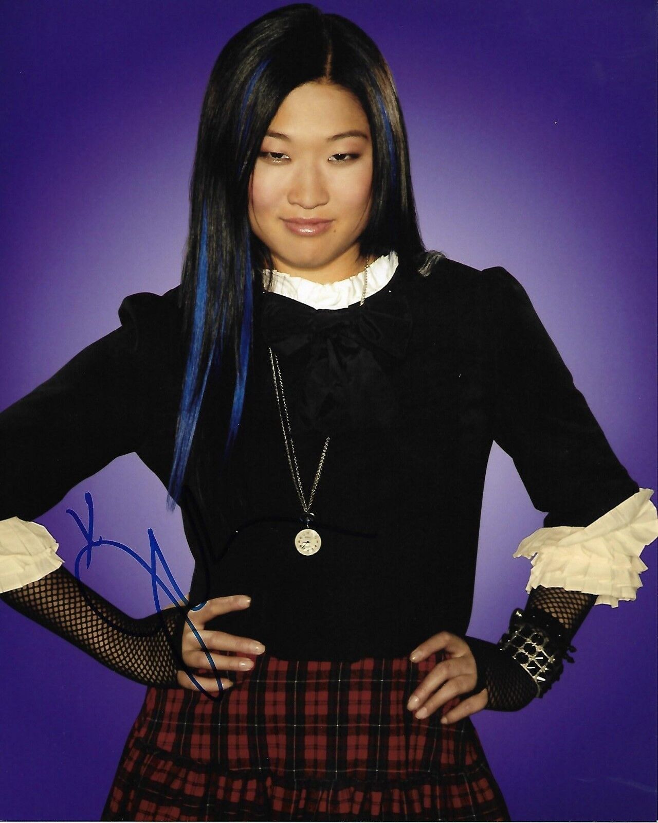 JENNA USHKOWITZ GLEE AUTOGRAPHED Photo Poster painting SIGNED 8X10 #2 TINA COHEN CHANG