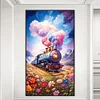 (40*70cm)Train - Full Round Drill Diamond Painting