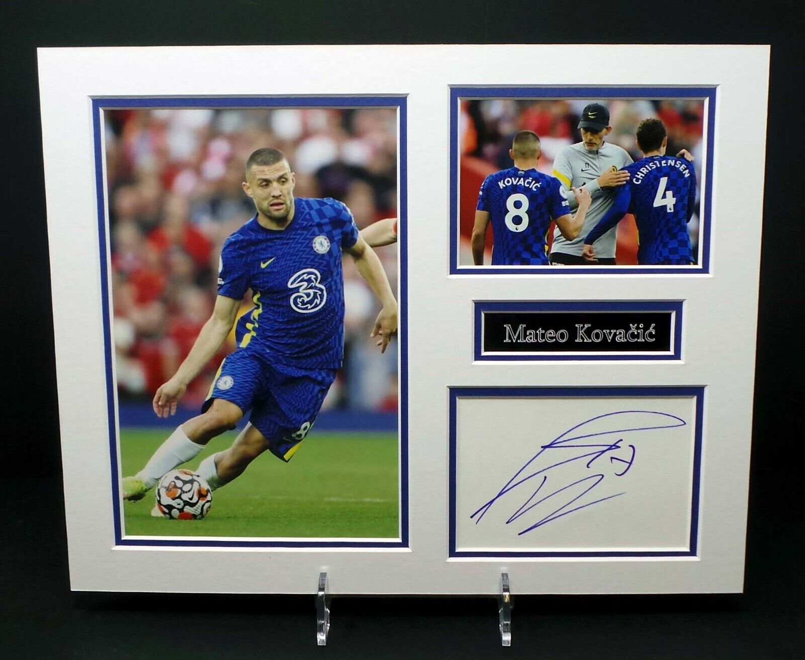 Mateo KOVACIC Chelsea Football Croatia Signed Mounted Photo Poster painting Display AFTAL RD COA