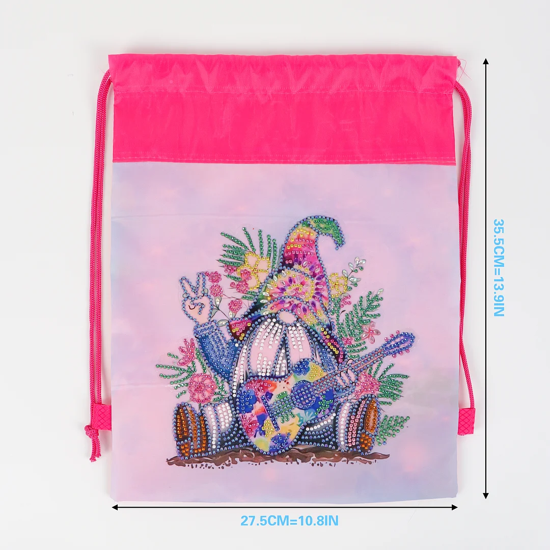 DIY Diamond Painting Fashion Drawstring Bag - Goblin