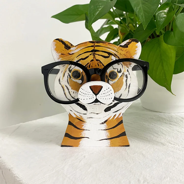 Glasses Holder Stand Gift - Tiger