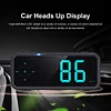 Car Head-up Display with Compass Colorful LED Display Windshield Speed Projector