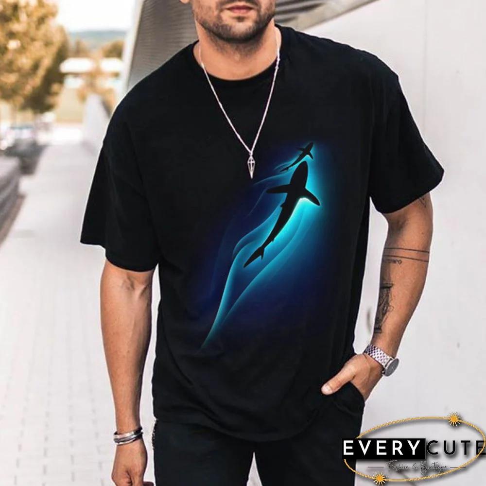 Mens Deep Under The Sea Short Sleeve T-Shirt
