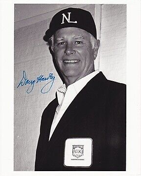 Doug Harvey Signed - Autographed Umpire 8x10 inch Photo Poster painting - Hall of Famer