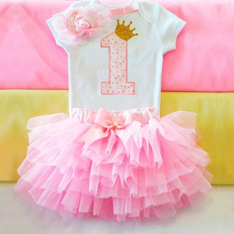 Newborn Girl Dress for Baby Girl 1 Year Birthday Dress Fashion Cute Unicorn Princess Baby Dress Infant Clothing Toddler Dresses