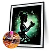 Tiana - Full Round Diamond Painting-(Silhouette style)