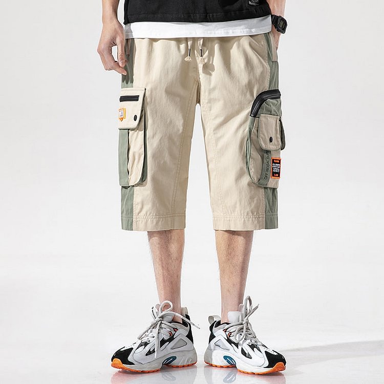 Men's Summer Large Size Loose Retro Sports Shorts Men's Casual Fifth Pants Men Cargo Pant