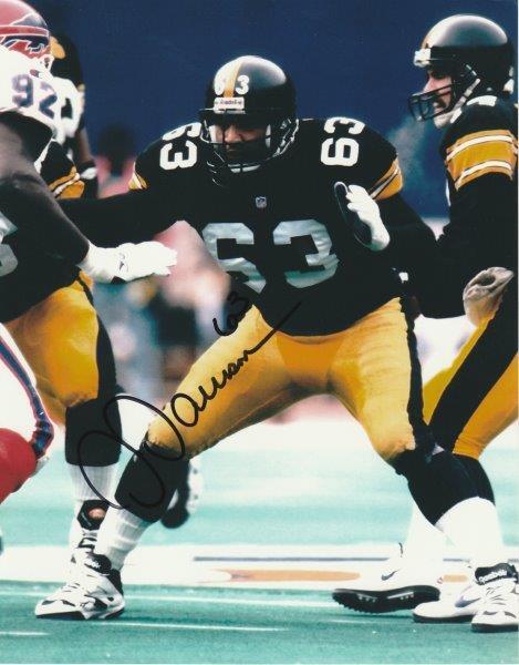 DERMONTTI DAWSON Signed Pittsburgh Steelers 8 x 10 Photo Poster painting Autographed