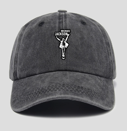 Michael Jackson Stage Pose Silhouette Dad Hat | MJ Fan Cap