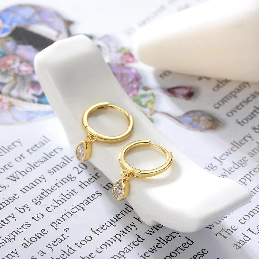 Drop Style S925 Silver Women Earring