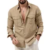 💥 70% OFF &ndash; Ends Tonight! Men's Shirt Multi-pocket Casual Long-sleeved Work Shirt
