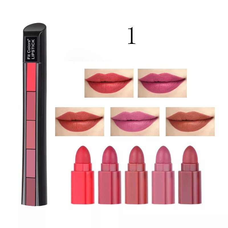 5-in-1 Velvet Matte Compact Lipstick | IFYHOME