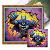 Batman Wall - 11CT Stamped Cross Stitch 50*45cm