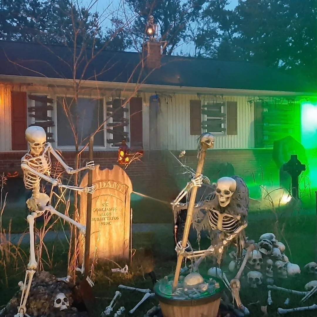 SKELETON MAKING BONE STEW