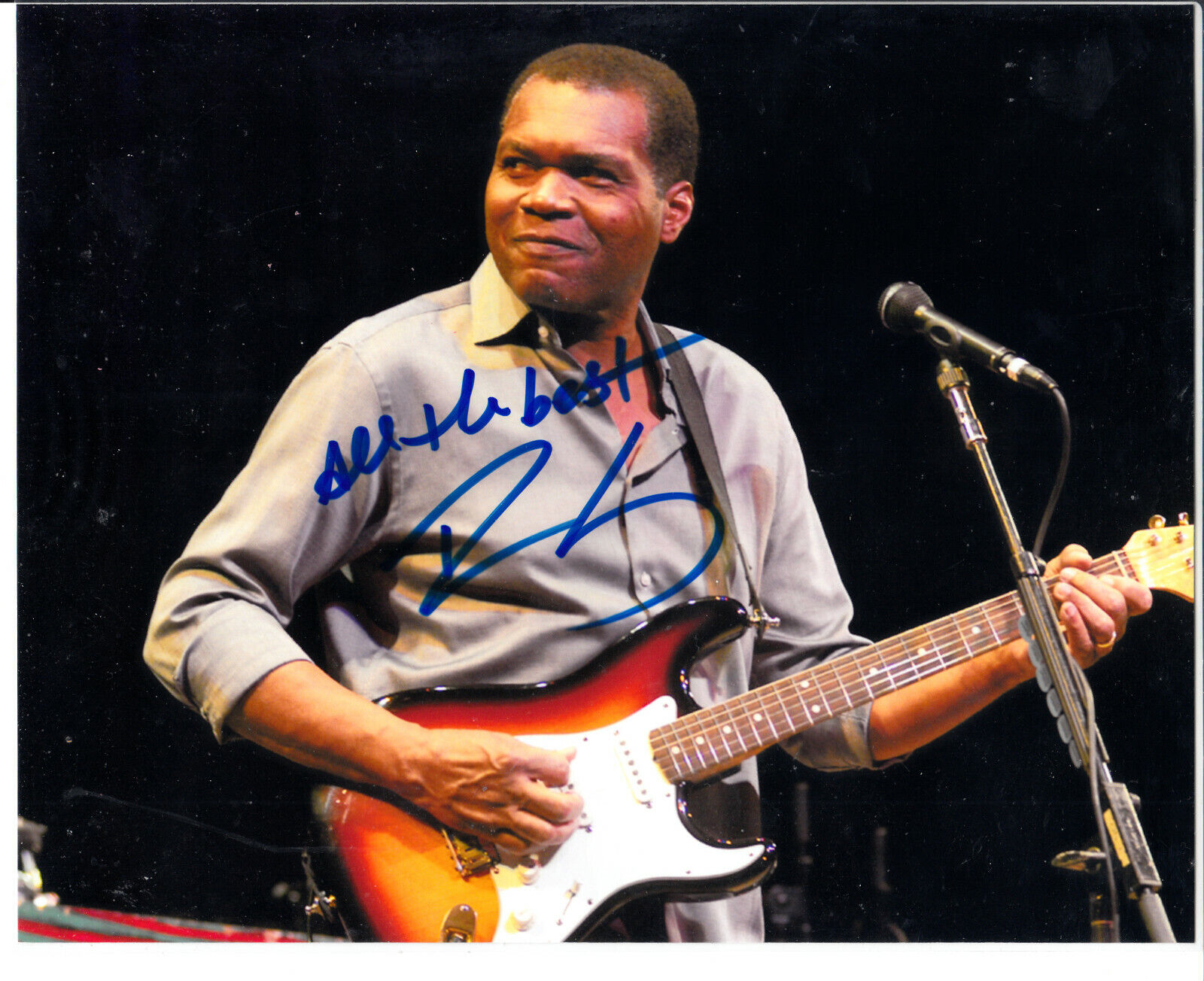 Robert Cray Autograph Signed 8x10