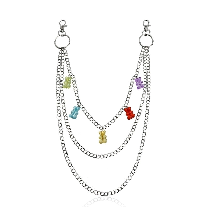 Minimalist Solid Color Metal Women’s Chain Belts