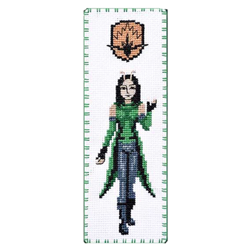 

Hero - 14CT Counted Cross Stitch - Double-sided Bookmark, 501 Original