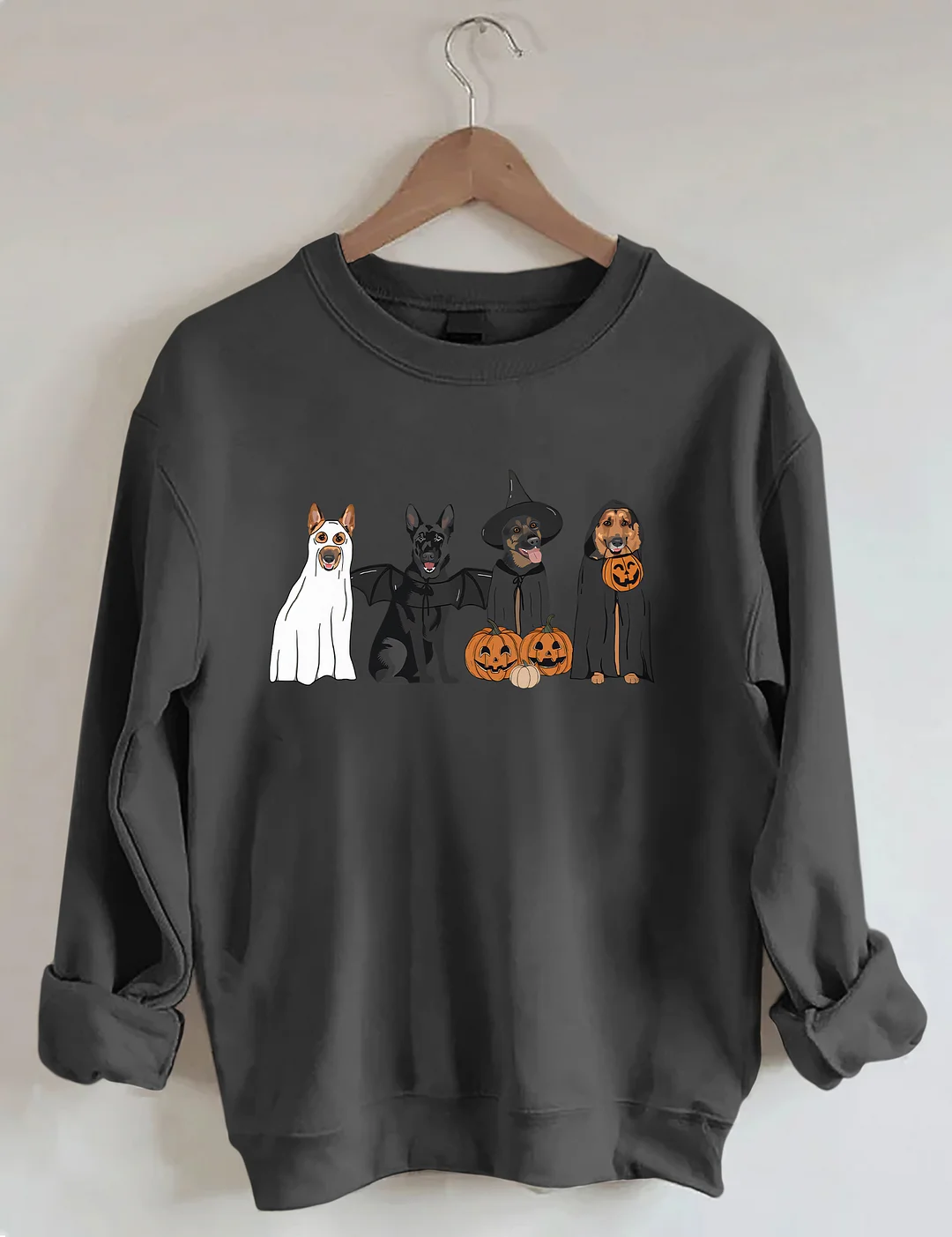 German Shepherd Halloween Sweatshirt
