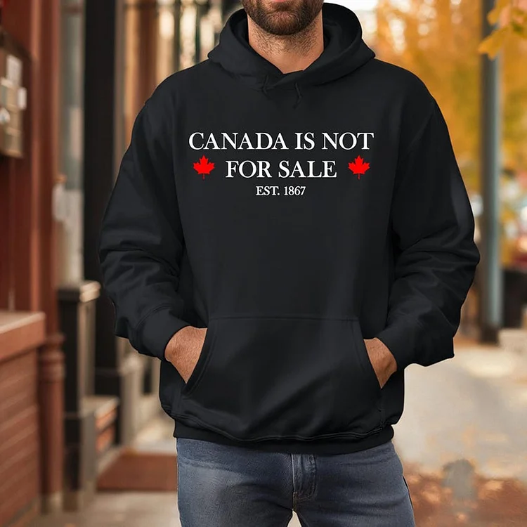 VChics Men's Canada Is Not For Sale Pullover Hoodie