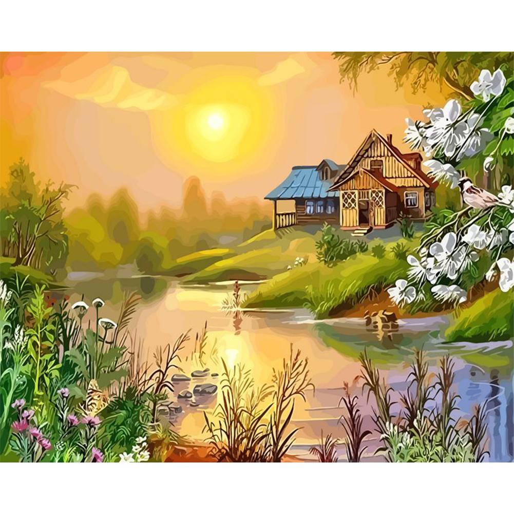 

40x50cm - Paint By Numbers Sunset, 501 Original