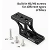 Folding Bike Front Bag Carrier Mount Raise Holder for Brompton DAHON Accessories