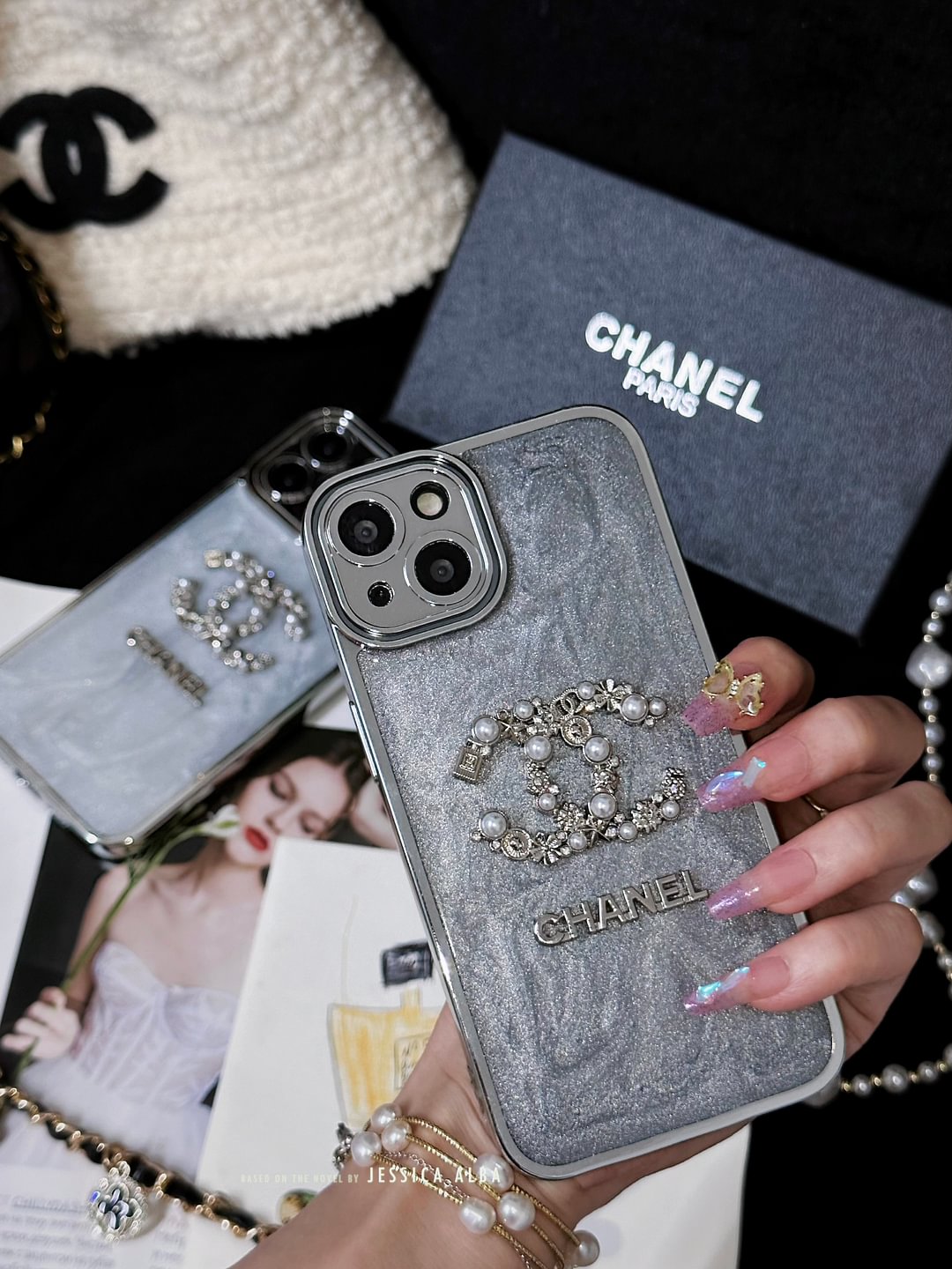 CHANEL Premium Letter Logo Chanel Plating Drop Protection Phone Case ProCaseMall