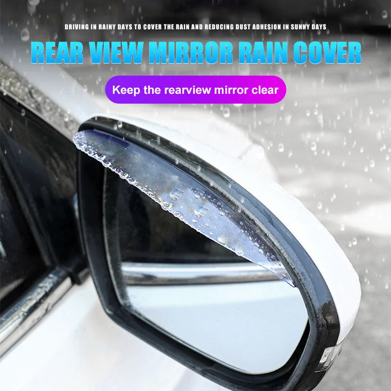 Car Rearview Mirror Rain Shield (2PCS)