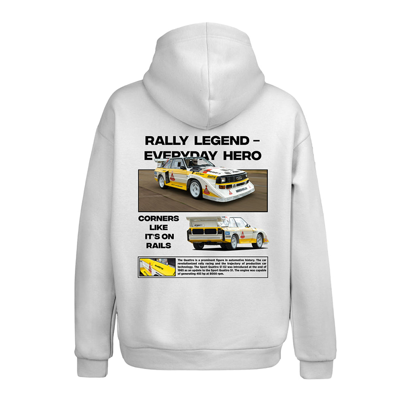Rally Legend Printed Men's Hoodie - Devcarry