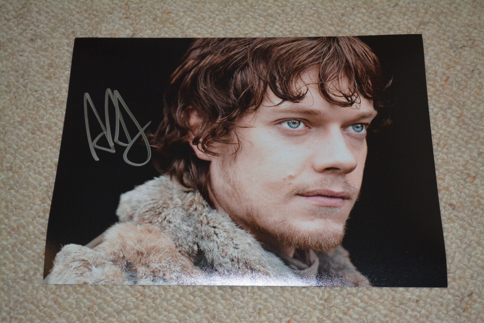 ALFIE ALLEN signed autograph 8x10 20x25 cm In Person GAME OF THRONES