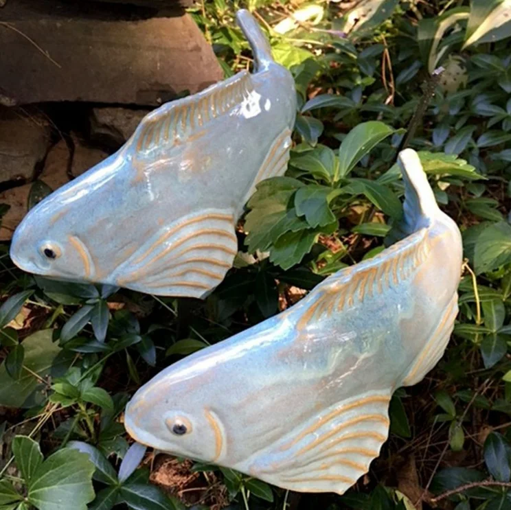 🦈Ceramic Garden Koi