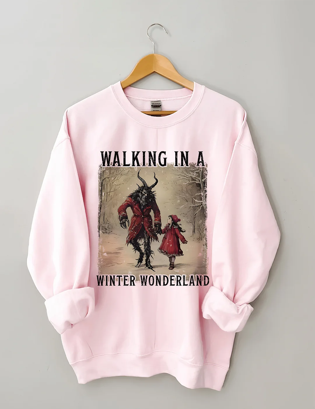 Walking In A Winter Wonderland Christmas Sweatshirt