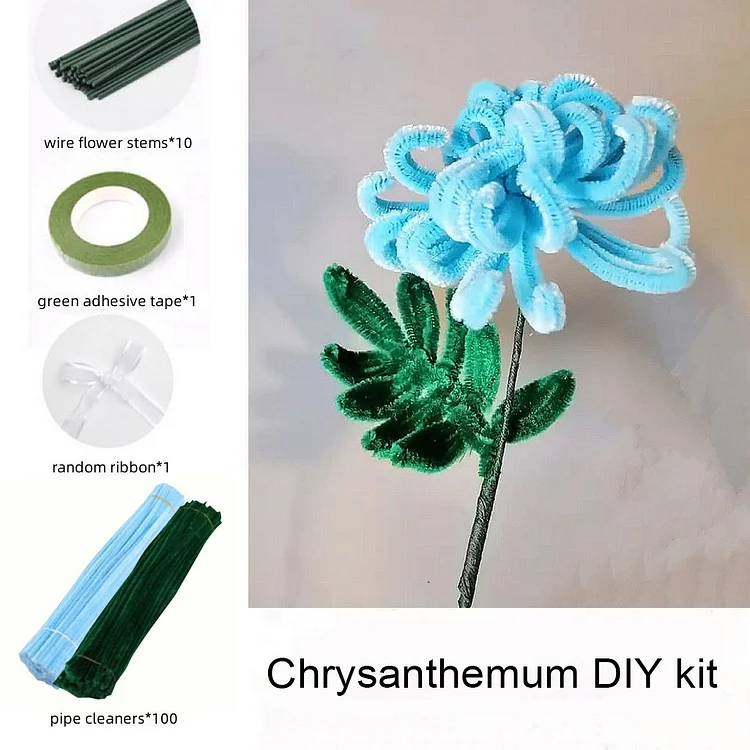 DIY Pipe Cleaners Kit - Chrysanthemum