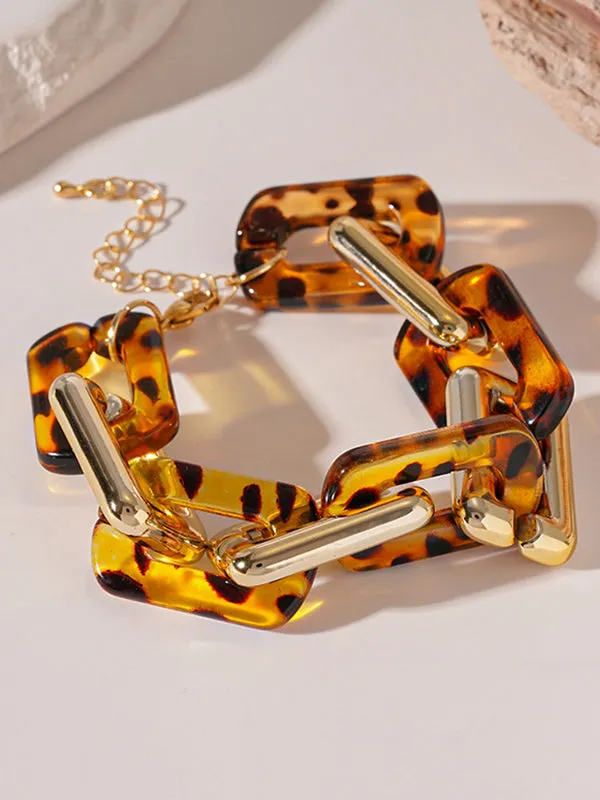 Chains Leopard Bracelet Accessories