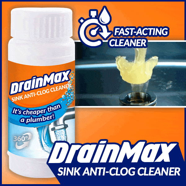 DrainMax Mighty Sink Anti-Clog Cleaner