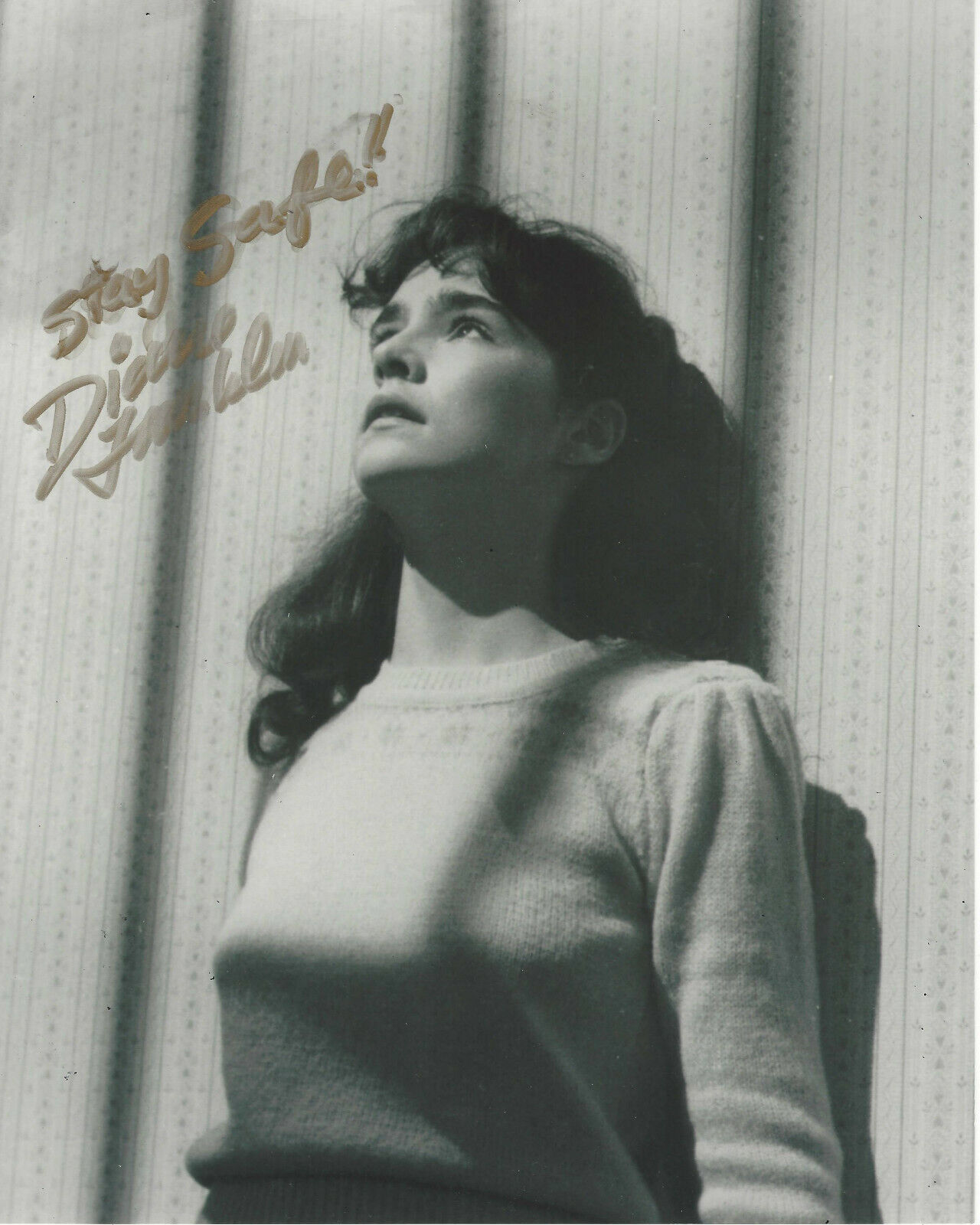 DIANE FRANKLIN SIGNED AUTHENTIC 'BETTER OFF DEAD' 8X10 Photo Poster painting w/COA ACTRESS