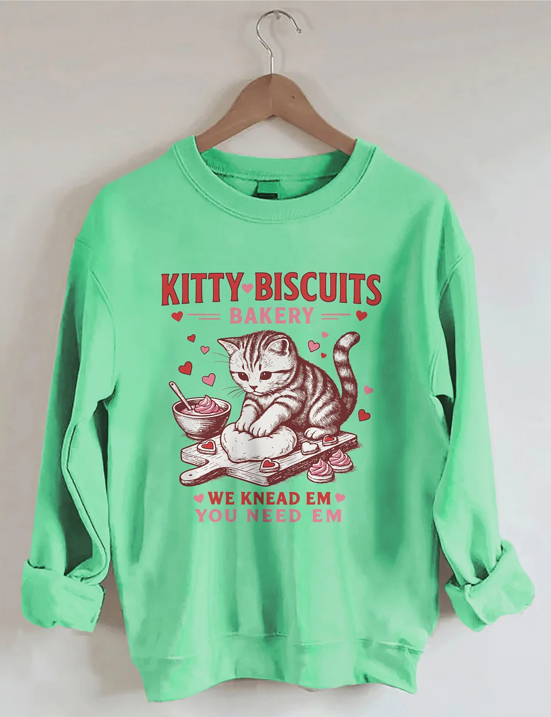 Kitty Biscuits Bakery Sweatshirt