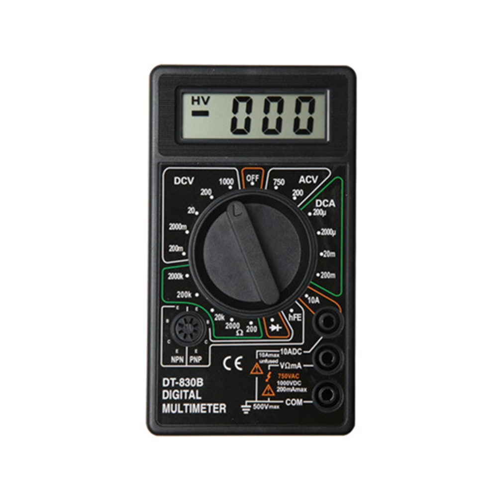 

Digital Multimeter LCD DC AC Voltage Capacitance Ohm Diode Tester Meter, 501 Original