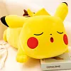 Licensed Sleeping Pikachu Super Soft Short Plush Doll - Free Shipping - Pokemon [In Stock]