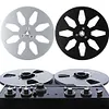 1/4 7 Inch Opener Empty Reel Aluminum Alloy Opening Machine Part Metal Tape Reel