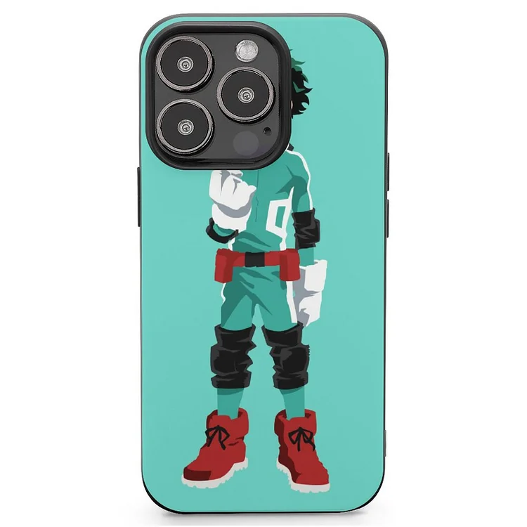 Izuku Midoriya Anime My Hero Academia Phone Case(57) Mobile Phone Shell IPhone 13 and iPhone14 Pro Max and IPhone 15 Plus Case - Heather Prints Shirts