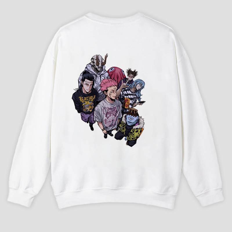 Jujutsu Kaisen Printed Unisex Sweatshirt